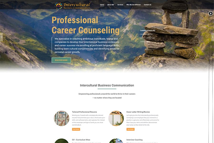 Interculteral Business Communication Interculteral Business Communication educational website created by Brandesigns Web Solutions website thumbnail