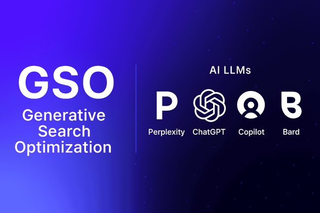 What Is Generative Search Optimization (GSO) and Why It Matters for Small Businesses AI LLMS Diagram showcasing large language models like Perplexity, ChatGPT, Copilot, and Bard, highlighting their use in generative search optimization (GSO) for small businesses and nonprofits.